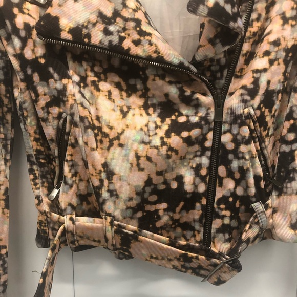 Joe's Jeans Paint Splatter Moto Jacket - Picture 2 of 4